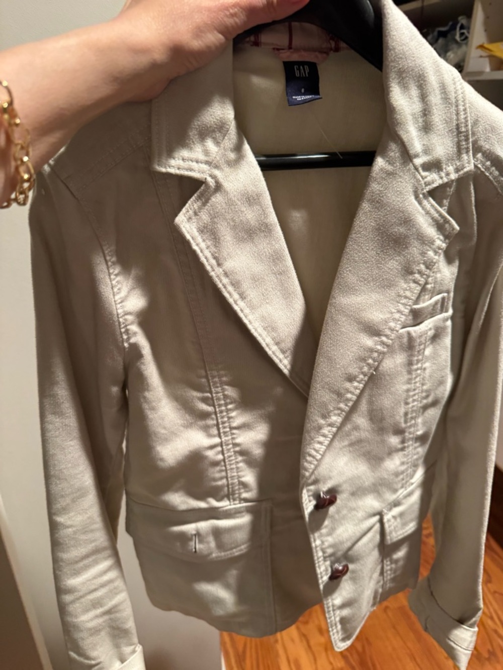 GAP Light Beige Blazer Jacket